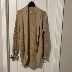 Caren Sport Tan Knit Cardigan